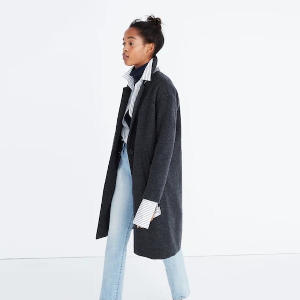 Madewell Monsieur Wool blend Coar